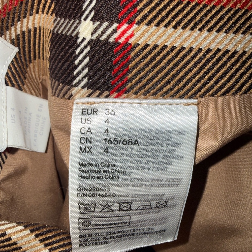 Timeless Plaid Mini Skirt - Picture 4 of 5